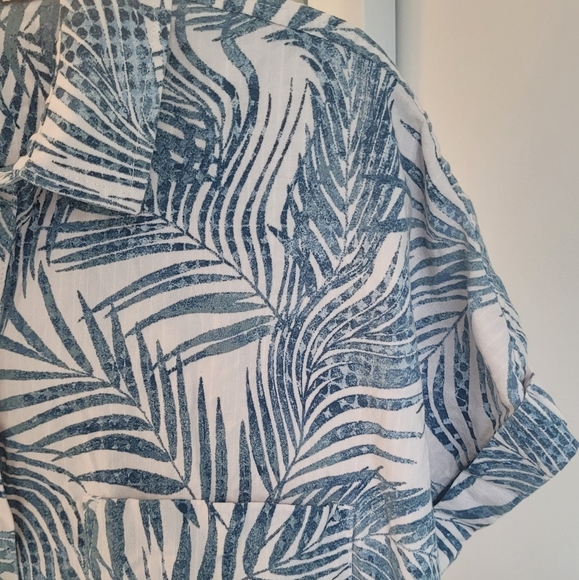 Far West 1977 short sleeve printed blouse size xl - Picture 3 of 9